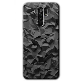 Xiaomi Redmi 9 Dark Broke Baskılı Uyumlu Silikon Kılıf