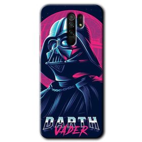 Xiaomi Redmi 9 Darth Vader Baskılı Uyumlu Silikon Kılıf