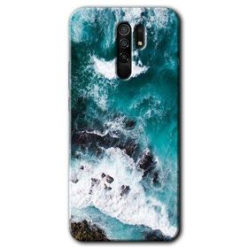 Xiaomi Redmi 9 Deniz Kıyısı Baskılı Uyumlu Silikon Kılıf