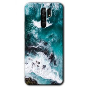 Xiaomi Redmi 9 Deniz Kıyısı Baskılı Uyumlu Silikon Kılıf