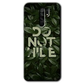 Xiaomi Redmi 9 Do Not Hide Baskılı Uyumlu Silikon Kılıf