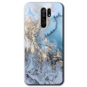 Xiaomi Redmi 9 Eski Mermer Baskılı Uyumlu Silikon Kılıf