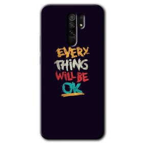 Xiaomi Redmi 9 Everything Baskılı Uyumlu Silikon Kılıf