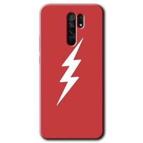 Xiaomi Redmi 9 Flash Logo Baskılı Uyumlu Silikon Kılıf