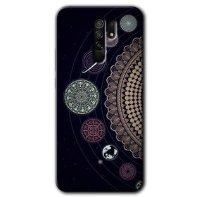 Xiaomi Redmi 9 Gezegen Döngüsü Baskılı Uyumlu Silikon Kılıf