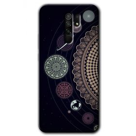 Xiaomi Redmi 9 Gezegen Döngüsü Baskılı Uyumlu Silikon Kılıf
