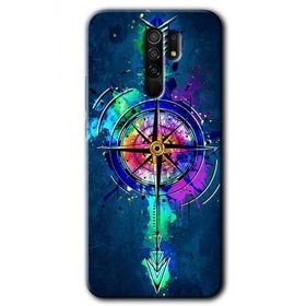 Xiaomi Redmi 9 Gizemli Pusula Baskılı Uyumlu Silikon Kılıf