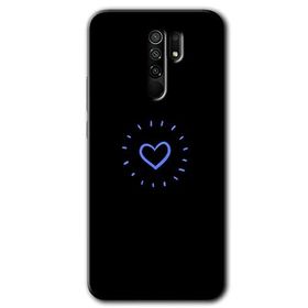 Xiaomi Redmi 9 Heart Strokes Baskılı Uyumlu Silikon Kılıf