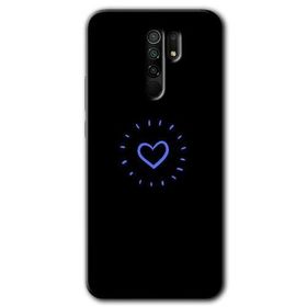 Xiaomi Redmi 9 Heart Strokes Baskılı Uyumlu Silikon Kılıf