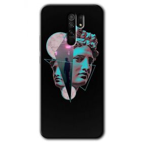 Xiaomi Redmi 9 Heykel Baskılı Uyumlu Silikon Kılıf
