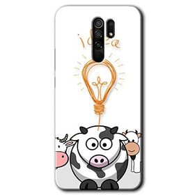 Xiaomi Redmi 9 İdea Lamp Baskılı Uyumlu Silikon Kılıf