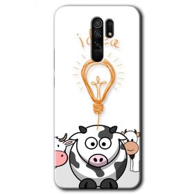 Xiaomi Redmi 9 İdea Lamp Baskılı Uyumlu Silikon Kılıf
