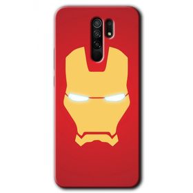 Xiaomi Redmi 9 İronMan Baskılı Uyumlu Silikon Kılıf