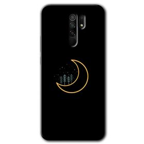 Xiaomi Redmi 9 İyi Geceler Baskılı Uyumlu Silikon Kılıf