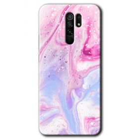 Xiaomi Redmi 9 Kabarmış Leke Baskılı Uyumlu Silikon Kılıf
