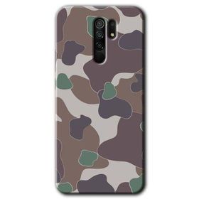 Xiaomi Redmi 9 Kamuflaj 11 Baskılı Uyumlu Silikon Kılıf