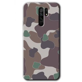 Xiaomi Redmi 9 Kamuflaj 11 Baskılı Uyumlu Silikon Kılıf