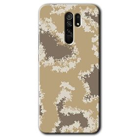 Xiaomi Redmi 9 Kamuflaj 33 Baskılı Uyumlu Silikon Kılıf