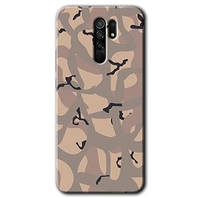 Xiaomi Redmi 9 Kamuflaj 6 Baskılı Uyumlu Silikon Kılıf