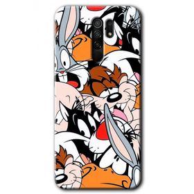 Xiaomi Redmi 9 Karakterler Baskılı Uyumlu Silikon Kılıf