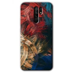 Xiaomi Redmi 9 Karma Boyalar Baskılı Uyumlu Silikon Kılıf