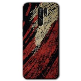 Xiaomi Redmi 9 Kumaş Deseni 6 Baskılı Uyumlu Silikon Kılıf