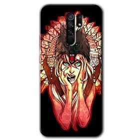 Xiaomi Redmi 9 Kurt Kız Baskılı Uyumlu Silikon Kılıf