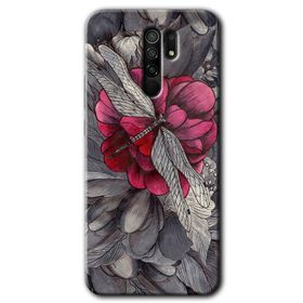 Xiaomi Redmi 9 Liquid Colorfull Baskılı Uyumlu Silikon Kılıf