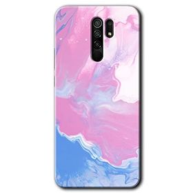 Xiaomi Redmi 9 Liquid Lekeler Art Baskılı Uyumlu Silikon Kılıf
