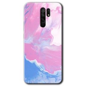 Xiaomi Redmi 9 Liquid Lekeler Art Baskılı Uyumlu Silikon Kılıf