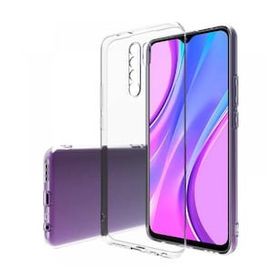 Xiaomi Redmi 9 Lüx Şeffaf Silikon - Şeffaf Kılıf