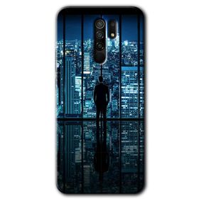 Xiaomi Redmi 9 Mat Çiçek Baskılı Uyumlu Silikon Kılıf