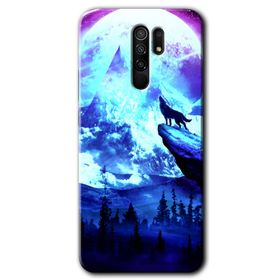 Xiaomi Redmi 9 Mega Kurt Baskılı Uyumlu Silikon Kılıf