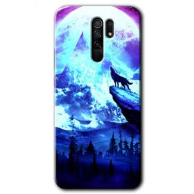 Xiaomi Redmi 9 Mega Kurt Baskılı Uyumlu Silikon Kılıf