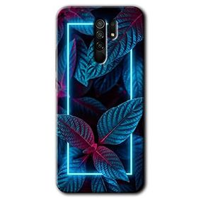 Xiaomi Redmi 9 Mekanik Yaprak 4 Baskılı Uyumlu Silikon Kılıf