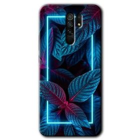 Xiaomi Redmi 9 Mekanik Yaprak 4 Baskılı Uyumlu Silikon Kılıf