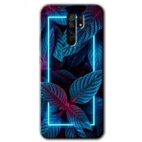 Xiaomi Redmi 9 Mekanik Yaprak 4 Baskılı Uyumlu Silikon Kılıf