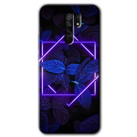 Xiaomi Redmi 9 Mekanik Yaprak 5 Baskılı Uyumlu Silikon Kılıf
