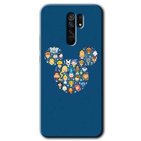 Xiaomi Redmi 9 Mickey Baskılı Uyumlu Silikon Kılıf