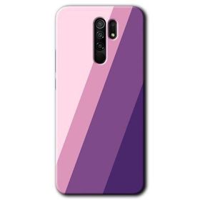 Xiaomi Redmi 9 Oblique Baskılı Uyumlu Silikon Kılıf