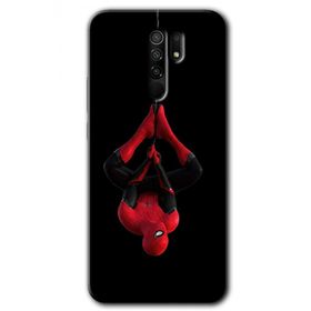 Xiaomi Redmi 9 Örümcek Adam Baskılı Uyumlu Silikon Kılıf