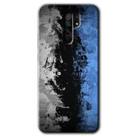 Xiaomi Redmi 9 Outlines Paint Baskılı Uyumlu Silikon Kılıf