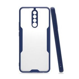 Xiaomi Redmi 9 Platin Silikon - Lacivert Kılıf