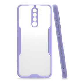 Xiaomi Redmi 9 Platin Silikon - Lila Kılıf