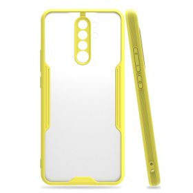Xiaomi Redmi 9 Platin Silikon - Sarı Kılıf