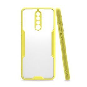 Xiaomi Redmi 9 Platin Silikon - Sarı Kılıf