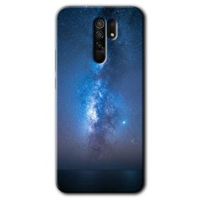 Xiaomi Redmi 9 Samanyolu Baskılı Uyumlu Silikon Kılıf