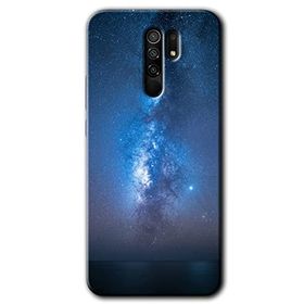 Xiaomi Redmi 9 Samanyolu Baskılı Uyumlu Silikon Kılıf