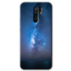 Xiaomi Redmi 9 Samanyolu Baskılı Uyumlu Silikon Kılıf