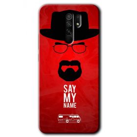 Xiaomi Redmi 9 Say My Name Baskılı Uyumlu Silikon Kılıf